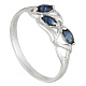 Кольцо с сапфиром