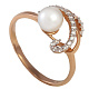 Кольцо с жемчугом