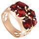 Кольцо с гранатом 