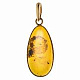 Подвеска с янтарем