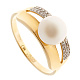 Кольцо с жемчугом