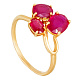 Кольцо с рубином