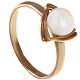 Кольцо с жемчугом