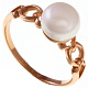 Кольцо с жемчугом