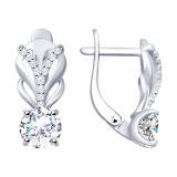 Серьги пр-ль Diamant