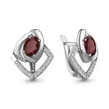 Серьги с агатом