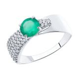 Кольцо с цитрином пр-ль Diamant