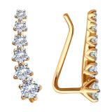 Серьги пр-ль Diamant