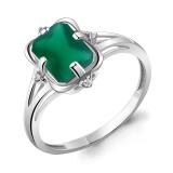 Кольцо с агатом