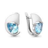 Серьги с агатом