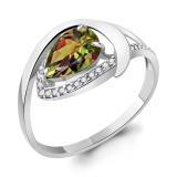 Кольцо с агатом