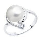 Кольцо с агатом пр-ль Diamant