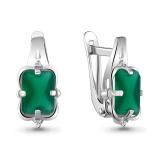 Серьги с агатом