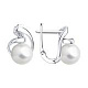 Серьги с жемчугом пр-ль SOKOLOV