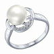 Кольцо с жемчугом