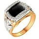 Кольцо с ониксом